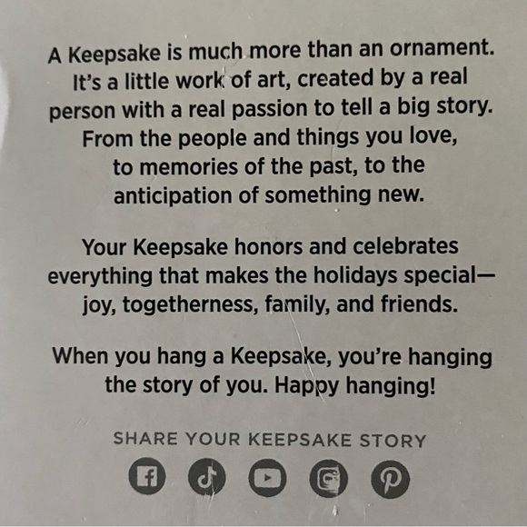 NIB 2024 Hallmark Keepsake Ornament. 7R 350 John Deere Tractor. Licensed - Picture 3 of 5